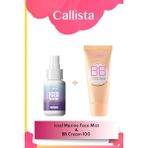 Iced Marine Face Mist Makyaj Sabitleyici & BB Cream 100 Çok Açık Makyaj Seti