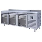 Iceinox Tezgah Tip Gn Buzdolabı 3 Cam Kapılı Gri