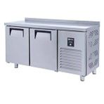 Iceinox Tezgah Tip Snack Buzdolabı 2 Kapılı Gri