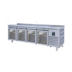 Iceinox Tezgah Tipi Buzdolabı 4 Cam Kapılı CTS 650 CR-UG