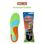 Icemen 601 - Full Ortopedik Ayakkabı Tabanlık Spor Ayakkabı Tabanlığı, 44-45