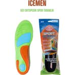 Icemen 601 - Full Ortopedik Ayakkabı Tabanlık Spor Ayakkabı Tabanlığı, 46-48