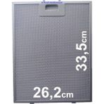Icf Davlumbaz Yağ Filtresi 262X335MM Aspiratör Ekstrüzyon Metal Tel Filtre 26,2X33,5CM Icf Davlumbaz