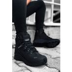 İçi Kürklü Erkek Outdoor Trekking Bot Siyah 45