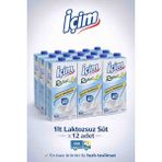 İçim Içim Laktozsuz Süt 1lt x 12 Adet