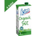 İçim Içim Organik Süt (1 L) x 4 Adet - Doğanın En Saf Halinden Sağlıklı Bir Yudum