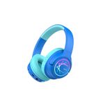 İclever Bth18 Led Işıklı Çocuk Bluetooth Kulaklık -Mavi