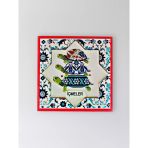 İçmeler Temalı Polyester Kabartmalı Kaplumbağa Desen Magnet 7 X 7 Cm – Dekoratif Hediyelik Buzdolabı Süsü (Kod:1182)