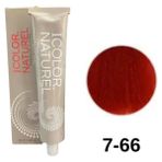 IColor Naturel Icolor Natural Tüp Boya 100ML. 7-66 Şarap Kızılı