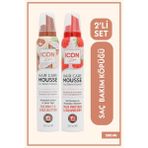 Icon Care Saç Bakım Köpüğü Coconut-Shea Butter & Mılk Proteın-Raspberry 2'li Set