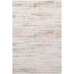 Icon Ic009r Krem Renkli Modern Desenli Akrilik Pamuk Tabanlı Tozu Az 4 Mevsim Salon Halısı 100 X 200 Krem