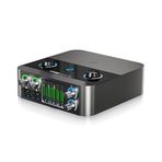 iCon Pro Audio Cube 4 Nano S Yüksek Kalite 2-Giriş/2-Çıkış 24-bit/192 kHz USB-C Ses Kartı: 32 – 300 ohm aralığındaki kulaklıkları güvenle destekler