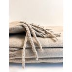 ICON SILK İpek Şal Battaniye (Fildişi)