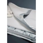 ICON SILK Premium Saf Ipek Fleece Tek Kişilik Battaniye (Bebek Mavisi) - 150 x 210 cm