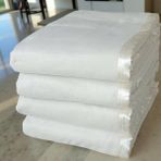 ICON SILK Premium Saf Ipek Fleece Tek Kişilik Battaniye (Fildişi) - 150 x 210 cm - Krem