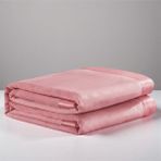 ICON SILK Premium Saf Ipek Fleece Tek Kişilik Battaniye (Pembe) - 150 x 210 cm