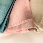 ICON SILK Saf İpek Battaniye (Açık Pembe, Bebek)