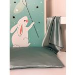 ICON SILK Saf İpek Bebek Yastık Kılıfı (35cm*45cm) 1 Adet (Açık Yeşil)