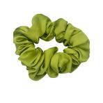 ICON SILK Saf İpek Saç Tokası Orta Boy 3,5 cm (1 Adet) (Uçuk Yeşil)