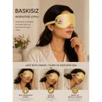 Icon Silk 'sleep & Glow' %100 Saf Ipek Uyku Maskesi Göz Bandı (Gün Işığı)