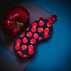 ICON SILK 'Sleep & Glow' %100 Saf Ipek Uyku Maskesi Göz Bandı (Kiraz Desenli)