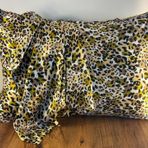 ICON SILK%100 Saf 19 momme İpek Yastık Kılıfı (50 cm * 70 cm) 1 Adet (Leopar Desenli)