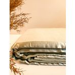 ICON SILK%100 Saf İpek Battaniye (150 cm * 210 cm) 1 Adet (Açık Yeşil)