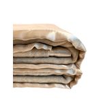 ICON SILK%100 Saf İpek Battaniye (150 cm * 210 cm) 1 Adet (Şampanya Rengi)