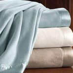 ICON SILK%100 Saf İpek Battaniye 150 cm * 210 cm Fildişi Renk