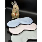 ICON SILK%100 Saf İpek Çocuk Uyku Maskesi Göz Bandı (Pembe Bulut)