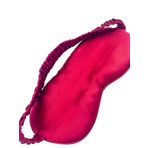 ICON SILK%100 Saf İpek Uyku Maskesi Göz Bandı (Burgundy)