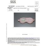 ICON SILK%100 Saf İpek Uyku Maskesi Göz Bandı (Fuşya)
