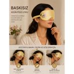 ICON SILK%100 SAF İPEK UYKU MASKESİ GÖZ BANDI (GÜN IŞIĞI) SEYAHAT VE GÜNLÜK KULLANIM İÇİN (Gün Işığı)