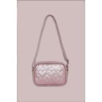 ICONE BAG Icone Çocuk Kalp Kapitone Detaylı Omuz Çantası Pembe