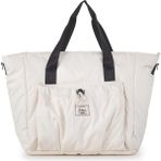 ICONE BAG Icone Önü Büzgü Cepli Fermuar Kapamalı Yoga, Pilates, Fitness ,Gym Spor Çantası Bej