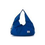 ICONE BAG Icone Pliseli Fermuarlı Yoga Çantası, Fitness Çantası, Gym Heybe Görünümlü Pliseli Saks Spor Çantası