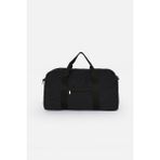 Icone Bag Unisex Spor Çantası, Paraşüt Kumaş Önü Cepli Unisex Spor Fitness Gym Çantası - Siyah - 001