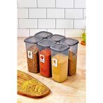 icone life 6'lı Jumbo Boy Erzak Saklama Kabı 1750 ML