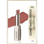 Iconic Matte Lipstick Kalıcı Mat Ruj 102 Soulmate - Nude