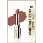 Iconic Sheer Lipstick Nemlendirici Parlak Ruj 201 Darling - Nude