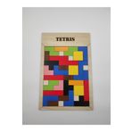 İCONS MONTESSORİ AHŞAP TETRİS PUZZLE ZEKA OYUNU