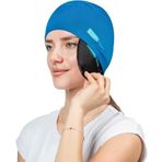 iCool Head Migren Başlığı, Baş Ağrısı için Jel Soğuk Kompres, Migren Bandı, Gerginlik, Sinüs Ağrısı, Şişmiş Gözler, Stres Azaltma, Kafa Yaralanma ve Travma için Soğutma Başlığı (Mavi)