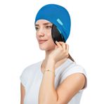 iCool Head Migren Ve Baş Ağrısı Giderici Başlık, Sıcak Ve Soğuk Kompres Şapka, Buz Paketi Bandaj (MAVİ)