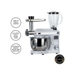 Icotech SM50 2000 W 6.2 lt Pro Beyaz Hamur Yoğurma Makinesi