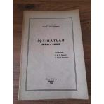 İçtihatlar 1960-1968 - Ceza Kanunu,C.m.u.kanunu, C.hususi Kanunları (Sahafiye Kitap)