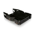 Icy Dock MB990SP-B EZ-FIT 3.5 inç Yuvayı 2 x 2.5 inç Yuvaya Çevirici Sürücü Kızağı