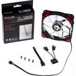 iD-Cooling PL-12025-R Kırmızı 12 cm 4Pin PWM Kasa Fanı