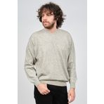 Ida Erkek Lambswool V Yaka Kazak 0593130 Gri