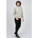 Ida Erkek Lambswool Yarım Balıkçı Kazak 0593161 Gri