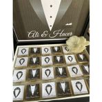 İdalin Concept Damat Bohçası Çikolatası Söz Çikolatası Nişan Nikah Çikolatadı